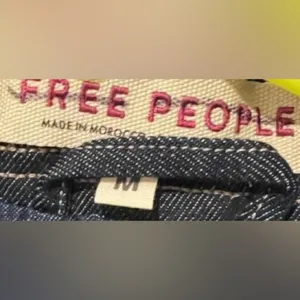 Free People Denim Car Denim Jacket. Size medium thumbnail 6