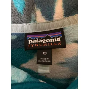 Patagonia Synchilla Trout tales Elwha women's size XS 25455 thumbnail 4