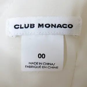 Revolve Club Monaco Lana Dress in Silver Jacquard Mini Dress Sleeveless 00 XXS thumbnail 6