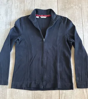 Cutter & Buck‎ Women's Lightweight Zip Up Sweater Jacket Black Size-S/P thumbnail 1
