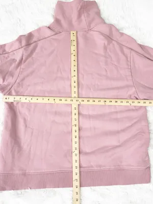 LIT Active Blush Pink Funnel Neck Sweatshirt Pullover XL thumbnail 6