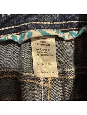 Maurices Women's Bootcut Jeans Mid Rise Dark Wash Stretch Blue Denim Size 13/14 thumbnail 6