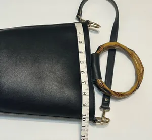 INC International Concepts Black Bucket Bag Style Purse thumbnail 15