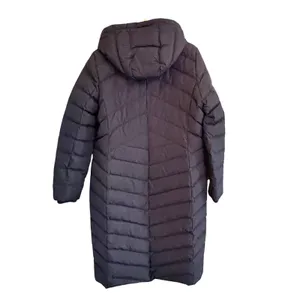 Lands End Womens 600 Fill Down Puffer Coat Size M Black Insulated Hyper Dry NWT thumbnail 3