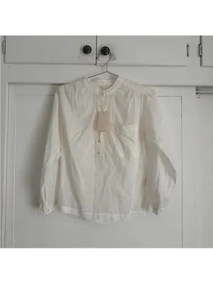 Doen Haisa organic blouse in salt size XS NEW thumbnail 6