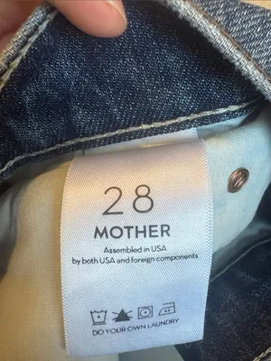 Mother Superior size 28 The Flirt Ankle distressed jeans thumbnail 9