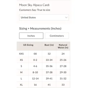 Free People Moon Sky Alpaca Cardigan Orange Zest Size L NWT‎ thumbnail 8