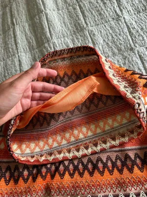 Strapless dress Orange thumbnail 4