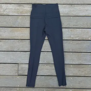 Black High Waisted Athleta Delancy Moto Leggings w/ Zip Ankles and Pockets thumbnail 6