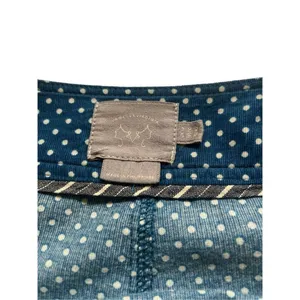 Anthropologie skirt by vanessavirginia blue with light blue polka dots sz 10 thumbnail 4