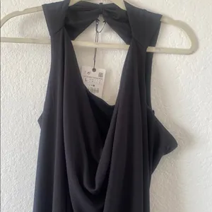 Zara Black Sleeveless Dress thumbnail 2