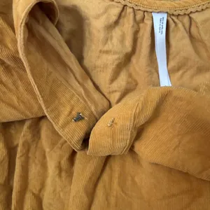 Anthropologie Somerset Mini Cotton Dress Sz L Yellow Maize Mini Corduroy thumbnail 7