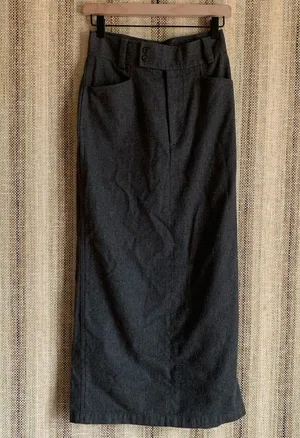 Ralph Lauren Polo Sport Sports Woman Size 4 Cashmere Wool Skirt Grey Fashion thumbnail 1