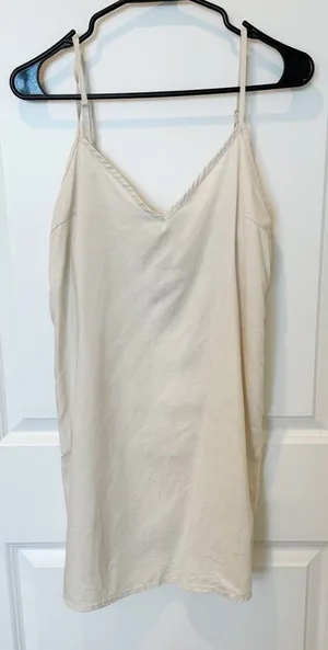 TNA Cream Spaghetti Strap‎ Dress White thumbnail 1