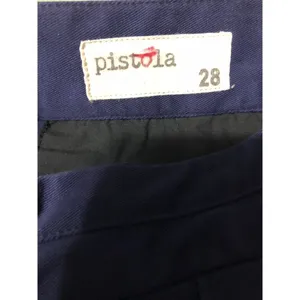 Pistola Lindsay crop kick flare Navy pants Women's size 28 waist‎ measures 31" thumbnail 4