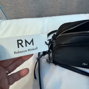 Rebecca Minkoff Black Quilted Studded Crossbody Bag New with tags thumbnail 6