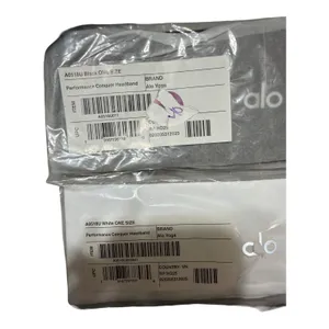 Alo 2 NWT Yoga Performance Conquer Headband Black & White thumbnail 3