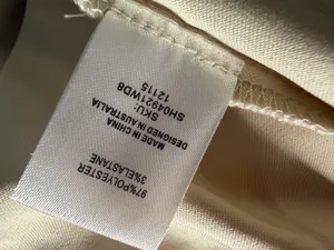 Meshki Meera Satin Shorts Ivory Size Medium thumbnail 5