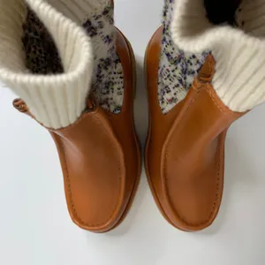 Chloé Jamie Sock Platform Chelsea Almond Boot Luminous Ochre New Size 41 thumbnail 13