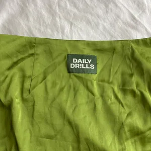 Daily Drills Lime Green Mini Skirt thumbnail 6
