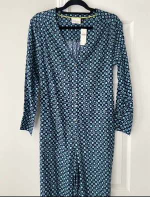 Alexandra Farmer Flannel Lounge Jumpsuit thumbnail 5