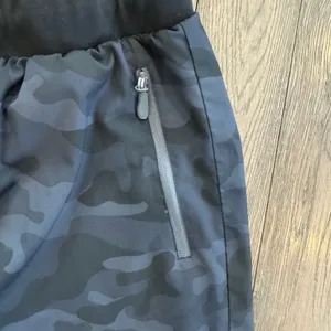 Womens Black Camouflage Cargo Pants thumbnail 4