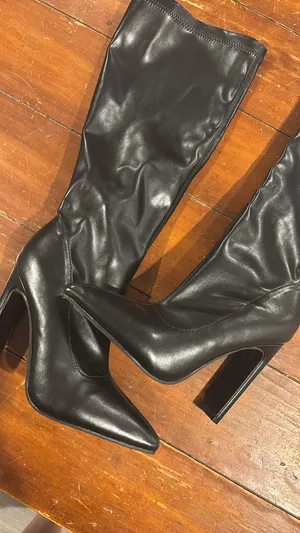 Knee-high Leather Boots👢 thumbnail 3