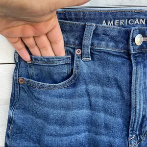 Jeans Mom Denim Stretch Blue 5 Pocket Size 8 American Eagle Women’s thumbnail 7