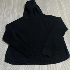 Ralph Lauren Black Knit Hoodie thumbnail 3