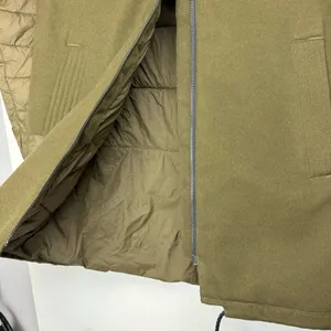 Columbia Boundary Bay Hybrid Jacket Sz Medium Womens Army Olive Green thumbnail 12