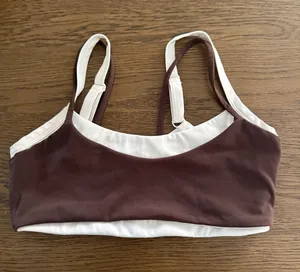 FORM Activewear Layer Bra in Brown thumbnail 1
