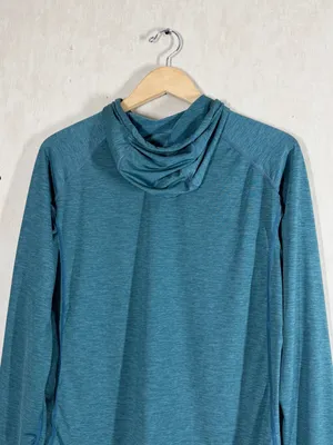 NRS Women’s Silkweight Hoodie Shirt Longsleeve UPF 50+ Outdoor in Mediterranea M thumbnail 7