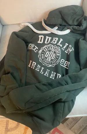Dublin Hoodie Green Size M thumbnail 1