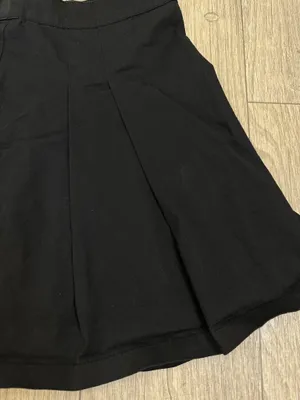 Abound Black Pleated Mini Skirt XXS Flared Classic thumbnail 2
