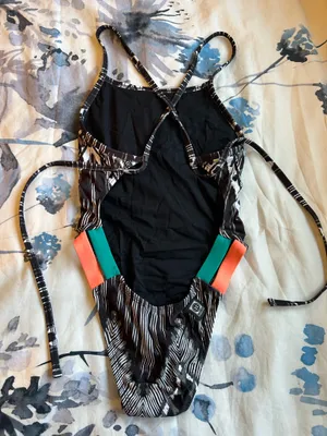 JOLYN Swim Tie-Back Onesie Marley thumbnail 2