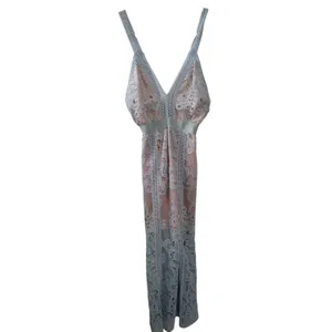 Alice McCall Wanderlust Blue Lace Midi Dress Size 0 Wedding Guest Garden Party thumbnail 4