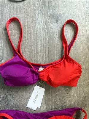 NEW L space CARDI-JADA BIKINI SET MEDIUM thumbnail 6