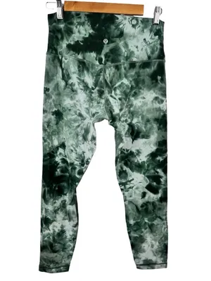 Lululemon Align High-Rise Pant 25" Diamond Dye Starlight Smoked Spruce Size 10 thumbnail 9