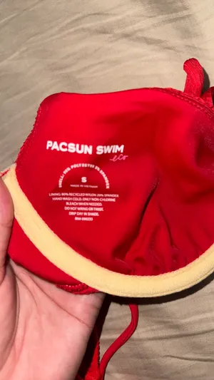 PacSun Red Bikini Set thumbnail 3