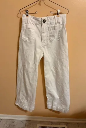 Anthropologie Pilcro Skipper Cropped Wide Leg Jeans thumbnail 1
