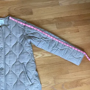 Lucky Brand quilted beige jacket size S thumbnail 9