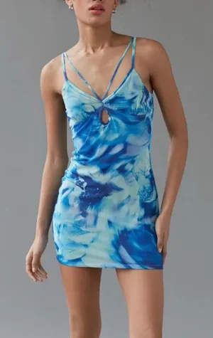 Urban Outfitters UO Kayla Mesh Mini Dress thumbnail 1