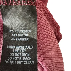 Lulus Burgundy Long Sleeve Ribbed Knit Mock Neck Sweater Dress Size Small‎ thumbnail 7