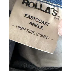 Rolla's Eastcoast High‎ rise Ankle Blue Jeans Womens 27 A1-0080 thumbnail 4