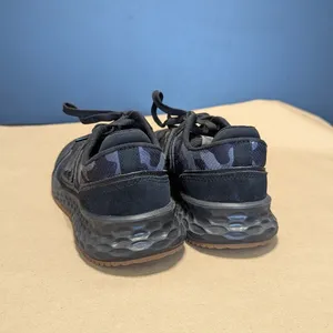 New Balance Fresh Foam X70 Sneakers Black Suede Womens 5.5 Boys 4 Camo Lace Up thumbnail 4