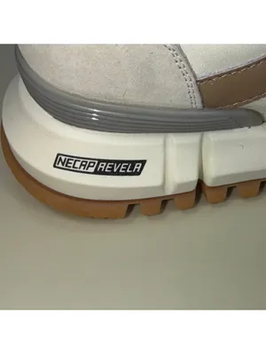 Necap Revela Chunky Platform Sneakers Women’s US 7.5 White Tan Casual Shoes thumbnail 10