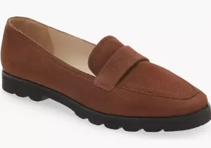 Amalfi by Rangoni Giuliano Loafer Italy made Castagno Cashmere brown Size‎ 8.5 W thumbnail 1
