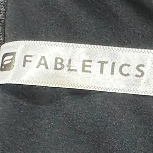 Fabletics Milano Coat Faux Leather Sleeve Size‎ Large Black Winter Lightweight thumbnail 7
