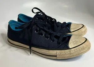 Navy blue Converse sneakers unisex sizing‎ thumbnail 1