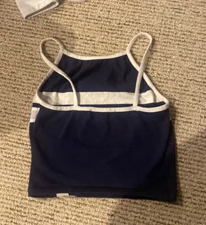 Pull & Bear navy top thumbnail 2